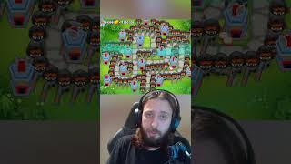 100 Elite Snipers VS Elite Lych Boss #bloonstd6  #shorts