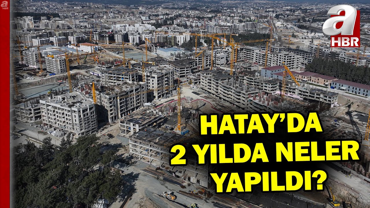 Hatay'da 2 yılda neler yapıldı? İşte yeniden inşa edilen Hatay sokakları...  | A Haber