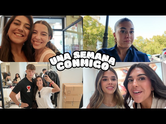 Una semana conmigo: comienzo de clases,eventos,paquetitos…✨🤞🏼🎀
