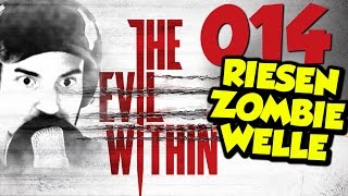 Let's Play The Evil Within Gameplay English PS4 Part 14 Giant Zombie Wave