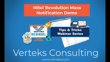 Mitel Revolution Mass Notification Systems Demo