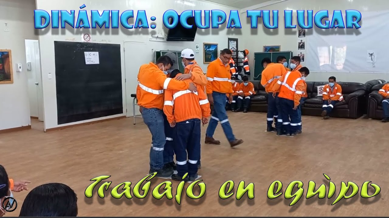 Dinámica ocupa tu lugar, Trabajo en equipo, estrategias