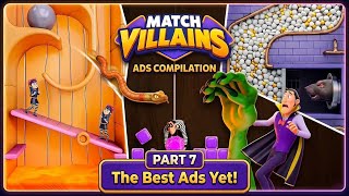 Escape from The Monster!! Match Villains Ads Compilation Part 7 #matchvillains #gameplay #games