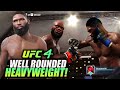 Curtis Blaydes Isn't Allowed To Wrestle Online! Blaydes vs. Derrick Lewis! EA UFC 4 (PS5)