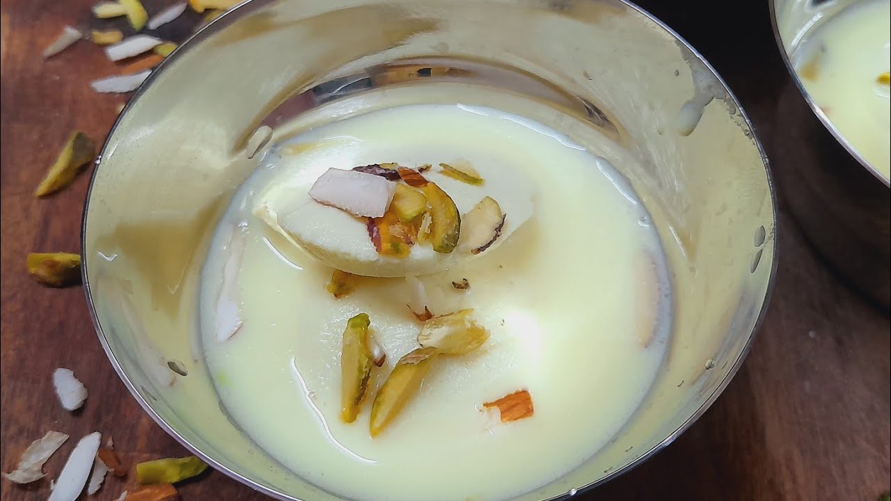 Rasmalai recipe/How to make Rasmalai/step by step Rasmalai banane ka ...
