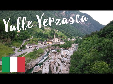 VALLE VERZASCA from above [4K|60fps]
