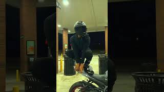 Midnight vibes and a roaring Gixxer 🖤 #bike #motorcycle