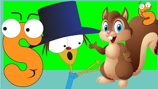 Harfleri Öğreniyorum - S Harfi - Alfabeyi Öğreniyorum - Eğitici Çizgi Film Bebek Şarkıları