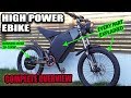MY FASTEST EBIKE!!! - FULL OVERVIEW (EVERY PART)