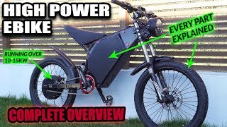 MY FASTEST EBIKE!!! - FULL OVERVIEW (EVERY PART)