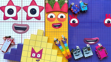 Looking for Numberblocks NEW 13097  Puzzle Tetris Shape ASMR  | Numberblocks Satisfying Video