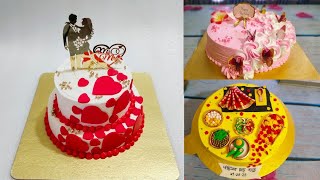 আজকের ডেলিভারি দেয়া ৩টি কেকের | ডেকোরেশন#cake #cakedecoration #vanillacake #orangecake #cakedesign