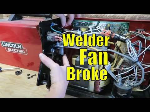 TG Welder Fan Replacement – 140HD Lincoln Electric