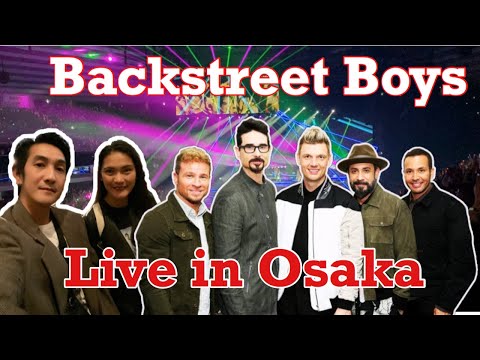 BACKSTREET BOYS Live in Osaka Japan 2019.10.16 - YouTube