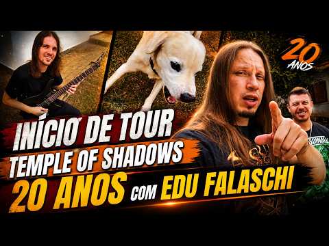 Início de Tour | Temple Of Shadows 20 Anos com Edu Falaschi | Poços de Caldas MG.