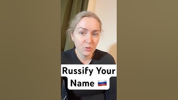 How to Russify your name 🇷🇺 Kamran edition