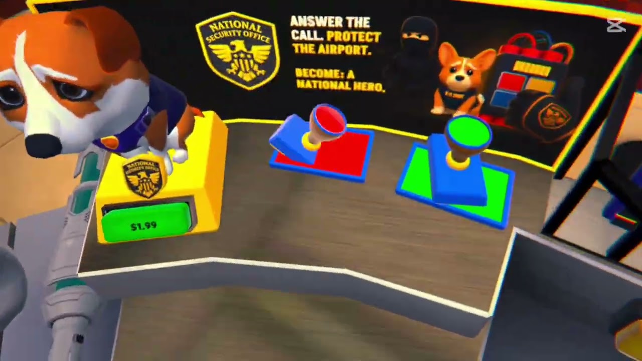 #ريفال_تحب_متابعينها لعبت بنضاره الواقع الافتراضي🥽 |  صرت موظفة أمن في المطار😯