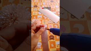 Center Paper Flower dari Kertas Jasmine
