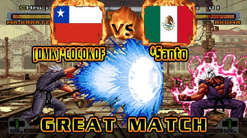 SVC Chaos: SNK VS Capcom Plus - [DMK]*COCOKOF (CHL) VS (MEX) *Santo [svcplus] [Fightcade]