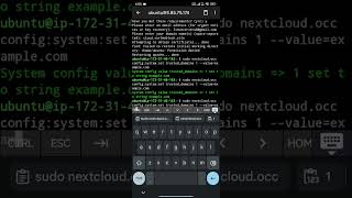 install nextcloud in vps server with few steps and secure it using Let's Encrypt ssl follow me 🥹🥹🤩🥹
