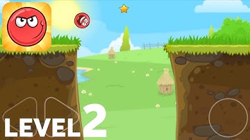Red Ball 4 - Level 2 - Walkthrough Gameplay (Android, iOS)