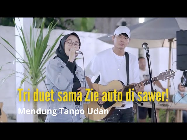 Mendung Tanpo Udan -  Ndarboy Genk | Cover Elfariziee Ft. Tri Suaka  ( Official Music Live ) class=