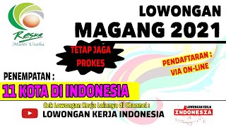 Tamatan SMA/SMK ? Yuk Magang di PT. Reska Multi Usaha | Lowongan Magang Juni 2021