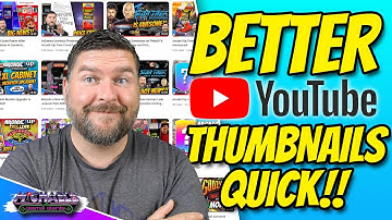 How To Make BETTER YouTube Thumbnails Quick & Easy!