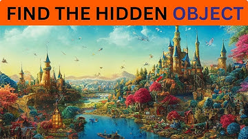 Find the Hidden OBJECT - Hidden Object Game #1 - 4min brain break