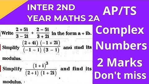 complex numbers@maths naresh eclass