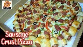 Sausage Crust Pizza | Hot dog Pizza | Maherun Nessa | Mom's Best Homemade Pizza