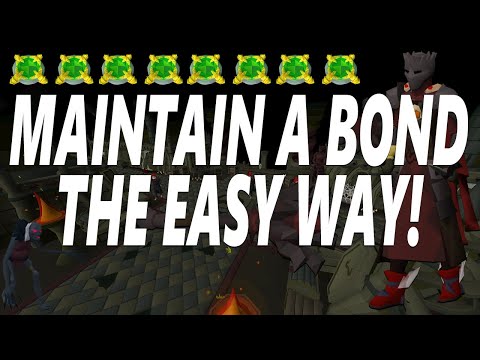 How To Maintain a Free Bond In Old School Runescape [OSRS 2020]