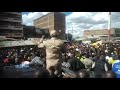 City Chaos: Raila Odinga storms the City Centre with a mammoth crowd says demos will be every Monday