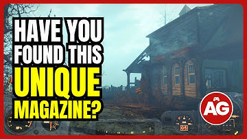 Fallout 4: When You Always Walked Past This Unique Magazine In Fallout 4