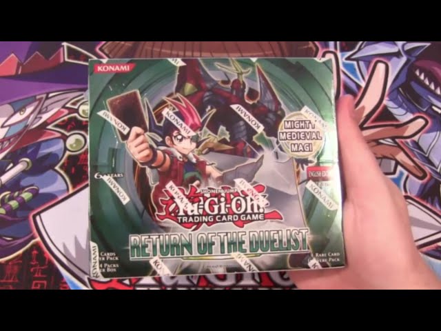 Yugioh Zexal Return Of The Duelist 1st Edition Unboxing 24 Packs Youtube