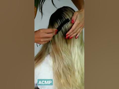 #асмр расчесывание волос #мурашки - YouTube