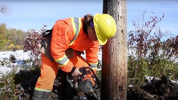 How We Restore our Hydro Poles