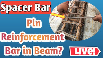 Spacer Bar I Pin Reinforcement I Pin Bar in Beam I Detailed Practical Knowledge
