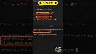 Python QR Code Generator in Tamil 📲🔥| Python Mini Project Series - 32nd Project