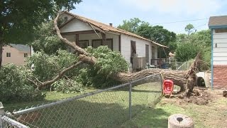 Carlsbad residents clean up after severe weather