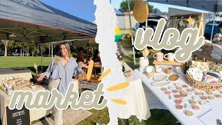 How I Prep and Set Up For A Market Stall | Teaching A Pottery Class || Small Business Diaries