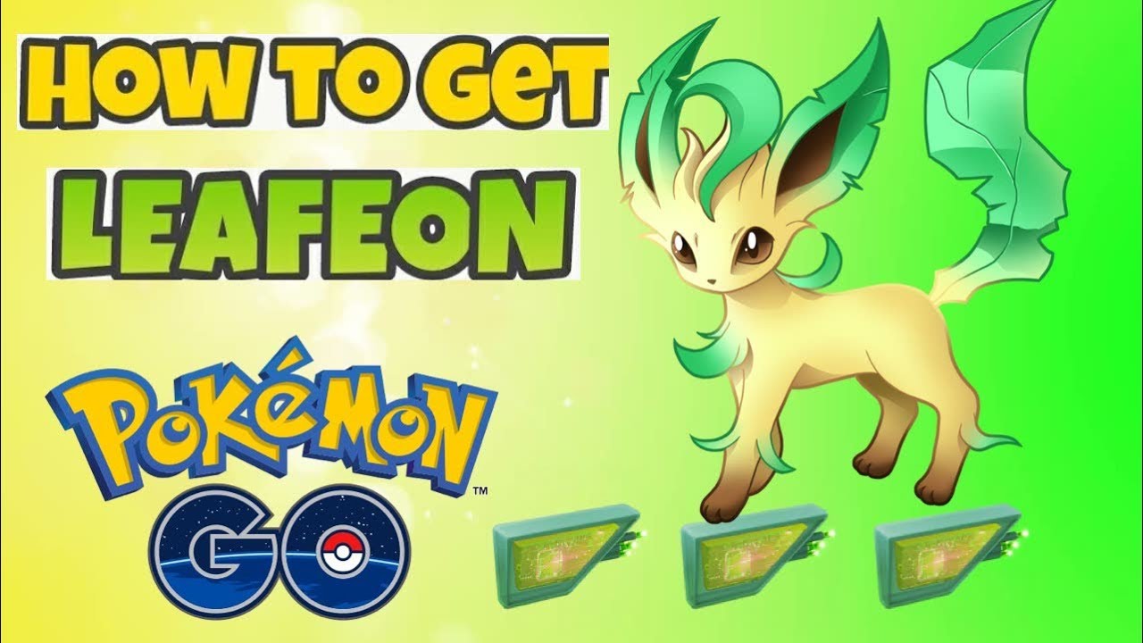 HOW TO EVOLVE EEVEE INTO LEAFEON - THE EASY WAY! POKEMON GO! - YouTube