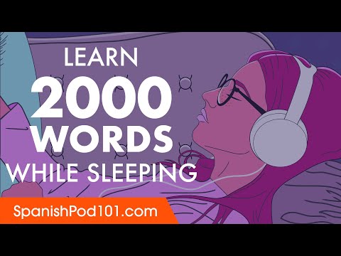 Spanish Conversation: Learn While You Sleep With 2000 Words