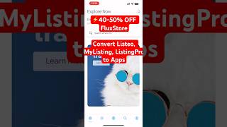 Latest FluxStore Listing app ⚡️ Convert Listeo, MyListing, ListingPro Websites into Apps #flutter