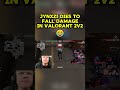 Jynxzi Dies To fall damage during 2v2 in valorant with mooda 😂 😂