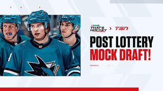 Craig Button's post lottery NHL mock draft