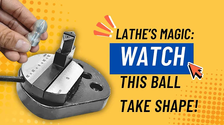 Working Video of Buyohlic’s Mini 7 x 14 | 7 x 16 lathe Ball Turning Attachment #lathe #lathemachine