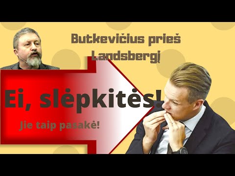 Butkevičius plojo Landsbergiui: 