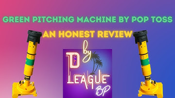 My Experience with the Green Pitching Machine by Pop Toss; An Honest Review!