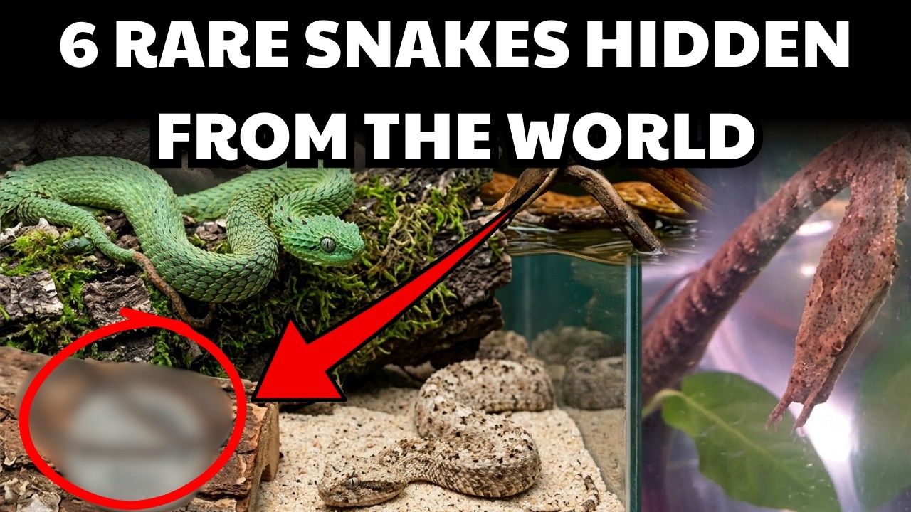 6 Of The Rarest And Most Unique Snakes In The World - YouTube